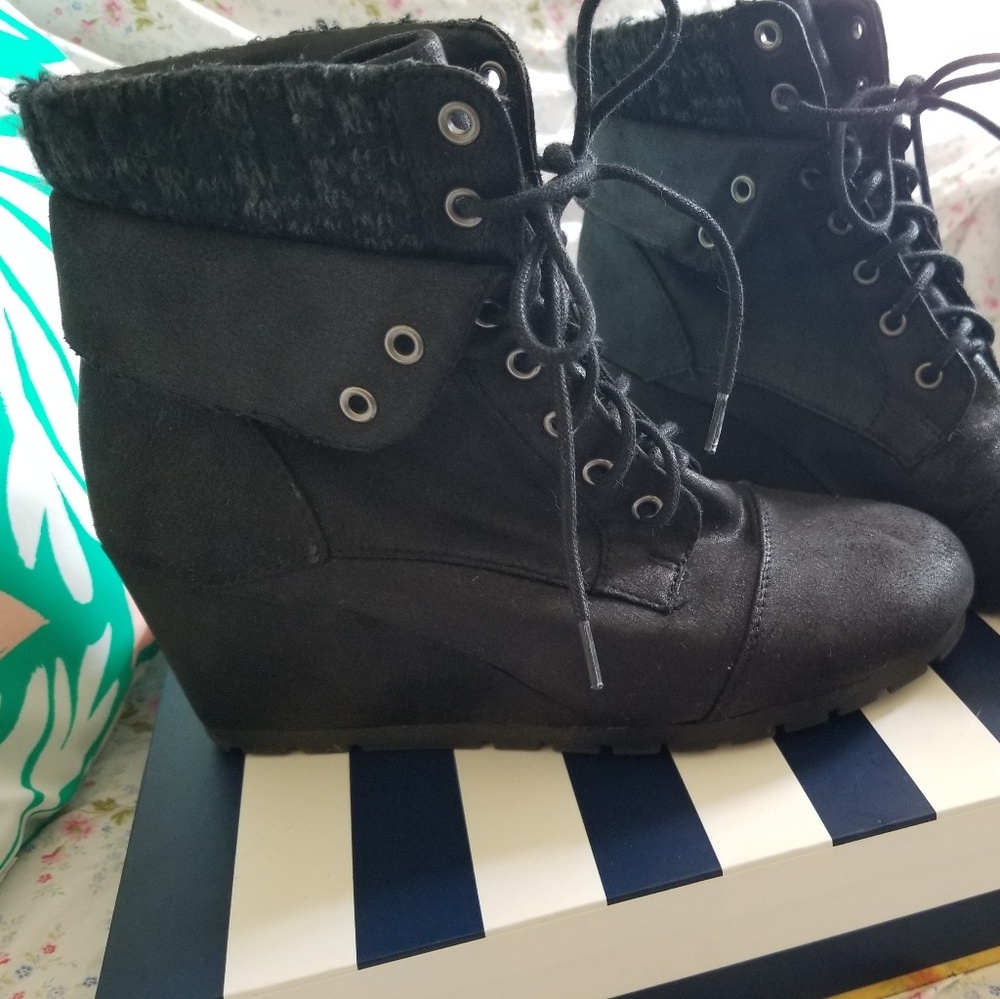 Bootie Wedges - Picture 4 of 6